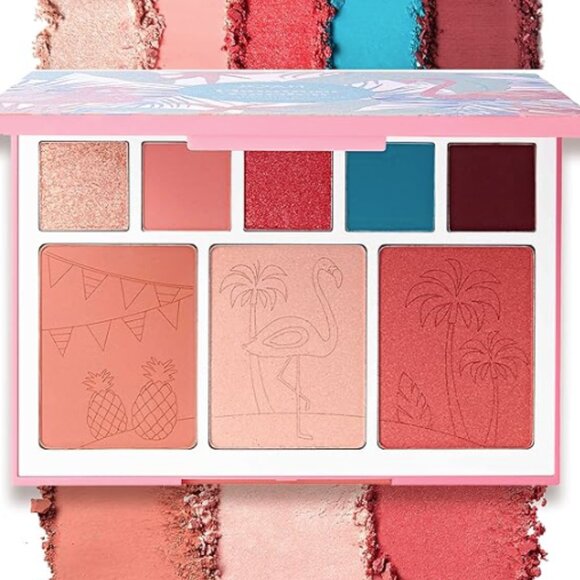 8 PCS - JOAH Shadow Palette - Pink Glitter Makeup/Beauty Bundle - Picture 3 of 17